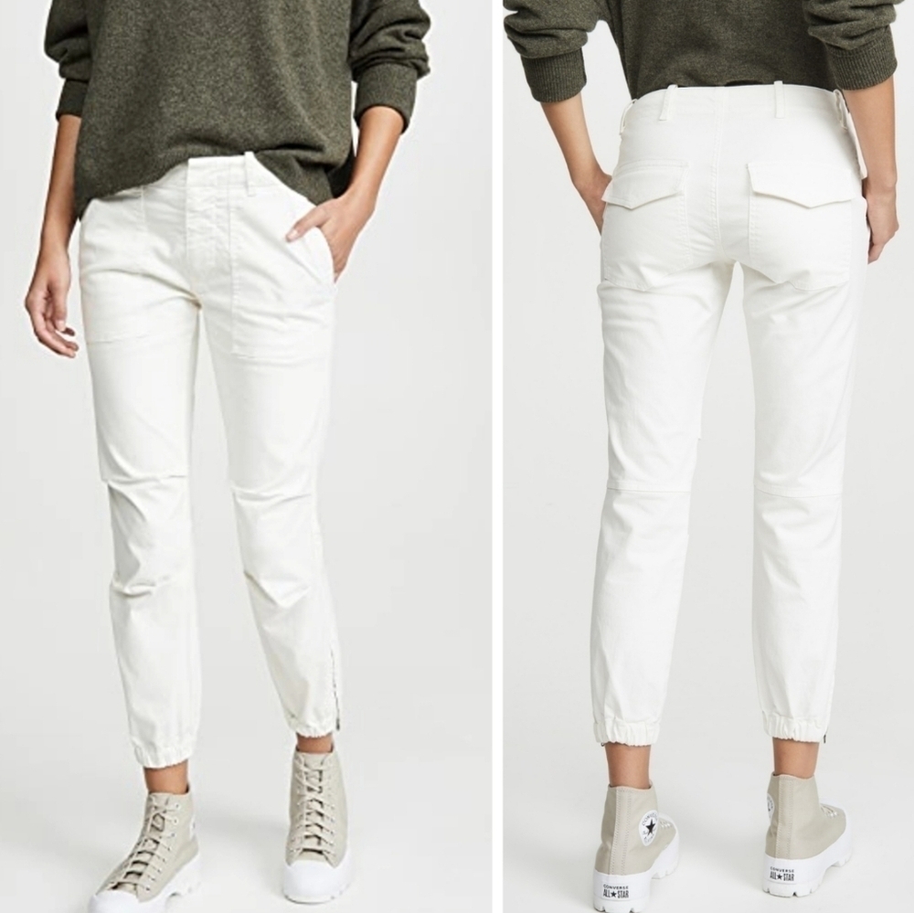 Nili Lotan Cropped Military Pants